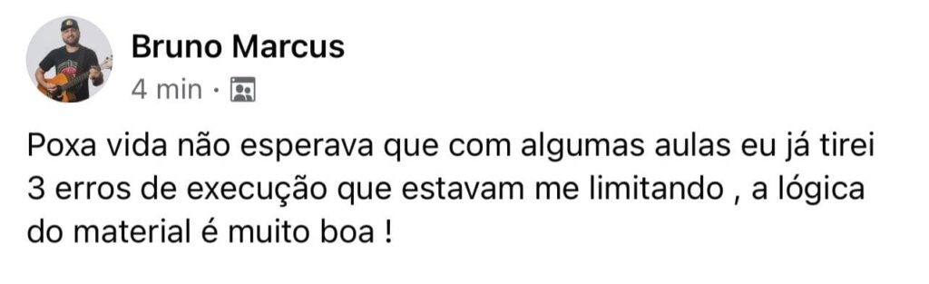 Authentic student testimonial, screenshot 1