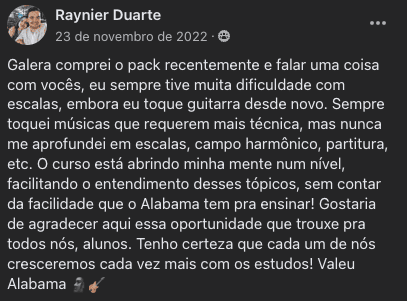 Authentic student testimonial, screenshot 6